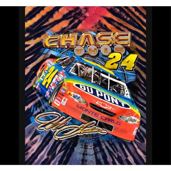 Vintage Jeff Gordon Tie-Dye Tee - Picture 3 of 6